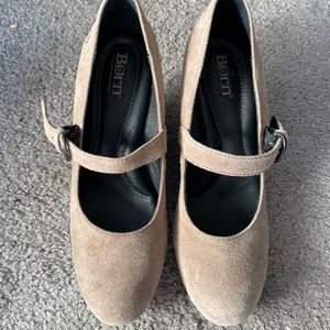 Born Suede Wedge Sandals